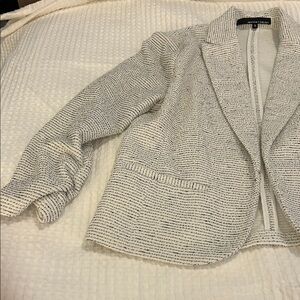 Amanda & Chelsea Black and Cream Blazer